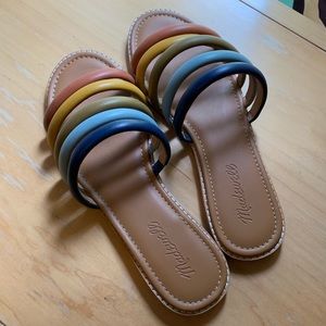 Madewell Addie sandals with box